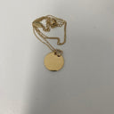 Everlasting Heart Gravur Kette 14K Vergoldet