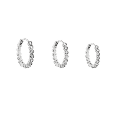 Irene Pave Ear Candy Silber