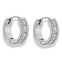 Irene Spark Huggie Hoop Ohrringe 14 Vergodlet