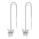 Little Butterfly Dangle Ohrstecker 14K Vergoldet