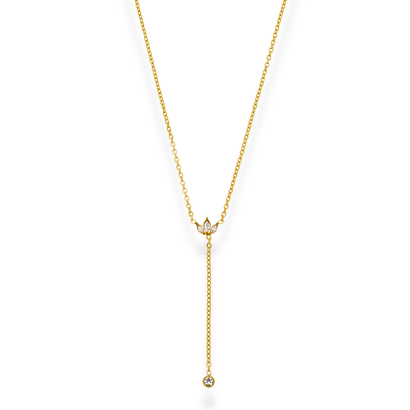 Lotus Teresa Necklace 18K Gold Plated