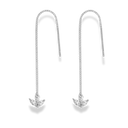 Lotus Dangle Ohrstecker 14K Vergoldet