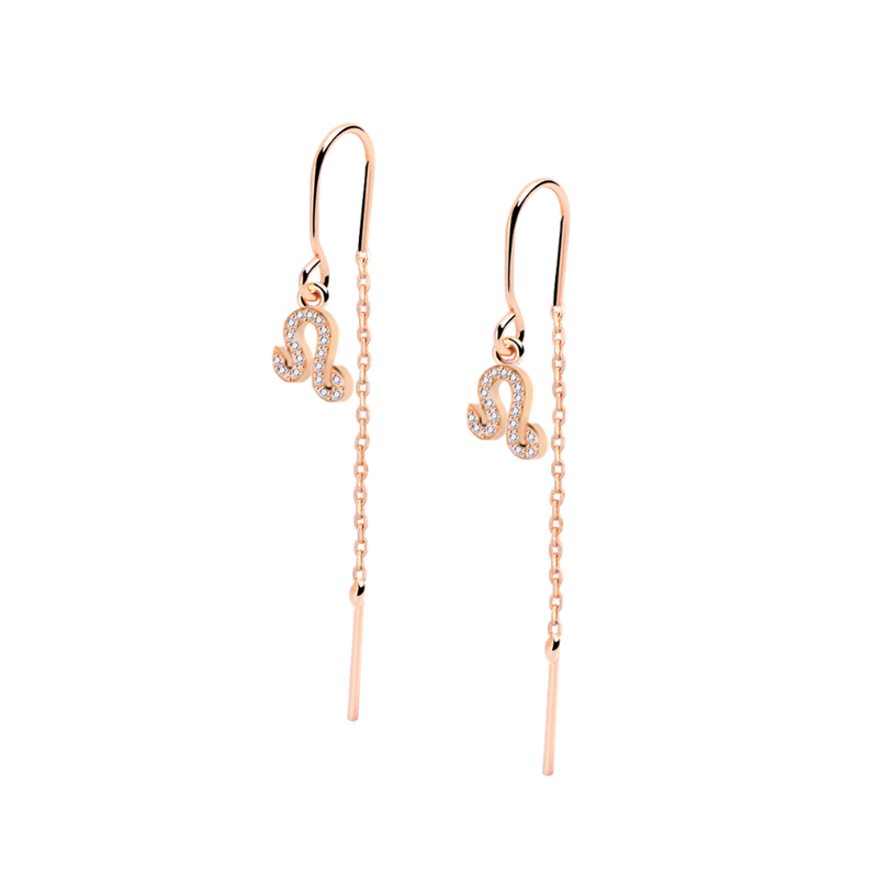 Leo - Zodiac Dangle Earrings