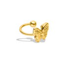 Lucky Butterfly Earcuff 14K Vergoldet