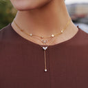 Lucky Heart Kette 14K vergoldet