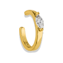 Marquise Pave Earcuff 18K Gold Plated