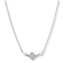 Melsol Lucky Flower Pearl Kette 14K vergoldet
