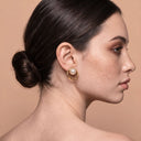 Melsol Meltdown Pearl Ohrstecker 14K Vergoldet