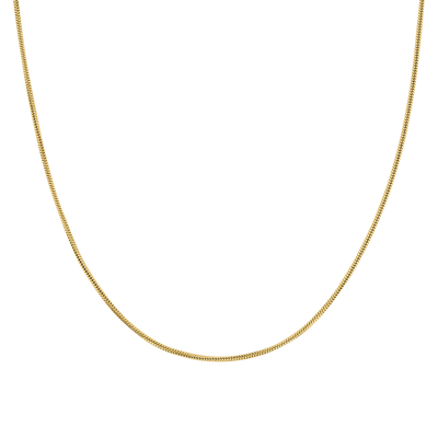 Mini sleek chain 14K gold plated