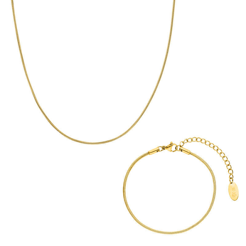 Mini Sleek Set 14K Gold Plated