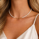 Naya Pearl Necklace 14K Vergoldet