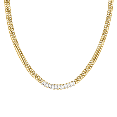 Nereya Baguette Fine Necklace Gold