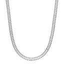 Collier baguette Nereya plaqué or 18 carats