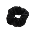 Noir Silky Soft Fluff Scrunchy