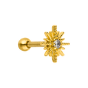 Northern Star Ear Piercing 18K Gold Plated