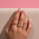 Paradise Pearl Ring 18K Vergoldet