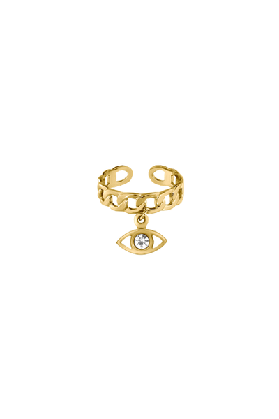 Passion Eye Ring 14K Gold Plated