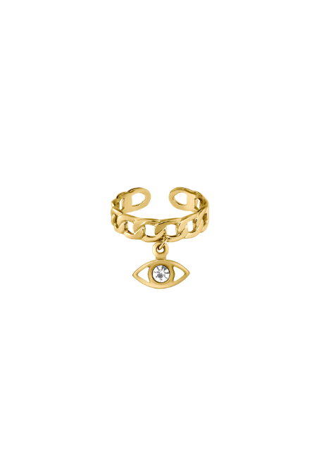 Passion Eye Ring 14K Gold Plated