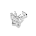 Pave Butterfly Nose Piercing - Titanium