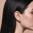 Pave Eternal Aura Ohrstecker 14K Vergoldet