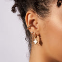 Naomi Pave Earstud Earcuff