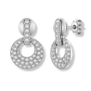 Pave Eternal Aura Ohrstecker 14K Vergoldet