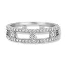 Pave Soul Infinity Ring 14K Vergoldet