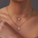 Pearl Lucky Vibes Kette 18K Vergoldet