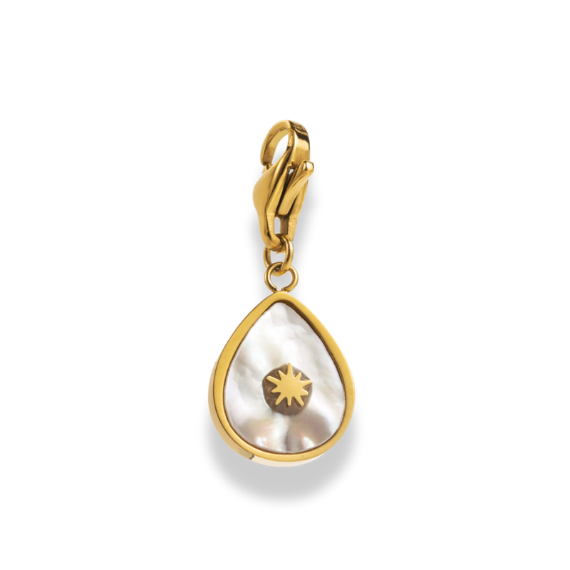 Mother of Pearl Northern Star Charm