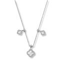 Perlmutt Soul Lucky Leaf Kette 14K Vergoldet