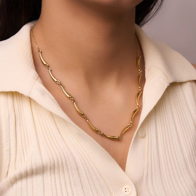 Popular Drop Chain 14K Gold Plated