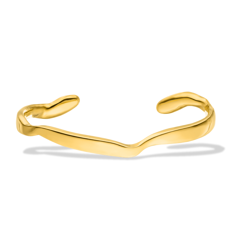 Popular Meltdown Bangle 14K Gold Plated 