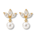 Precious Lotus Pearl Ohrstecker 14K Vergoldet