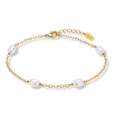 Precious Shiny Pearl Armband 14K vergoldet