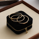 Premium Schmuck Box - Black Velvet