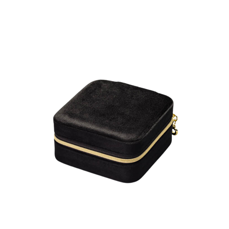 Premium Schmuck Box - Black Velvet