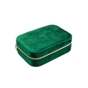 Premium Schmuck Box - Emerald Velvet