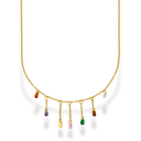 Rainbow Crystal Kette 14K Vergoldet
