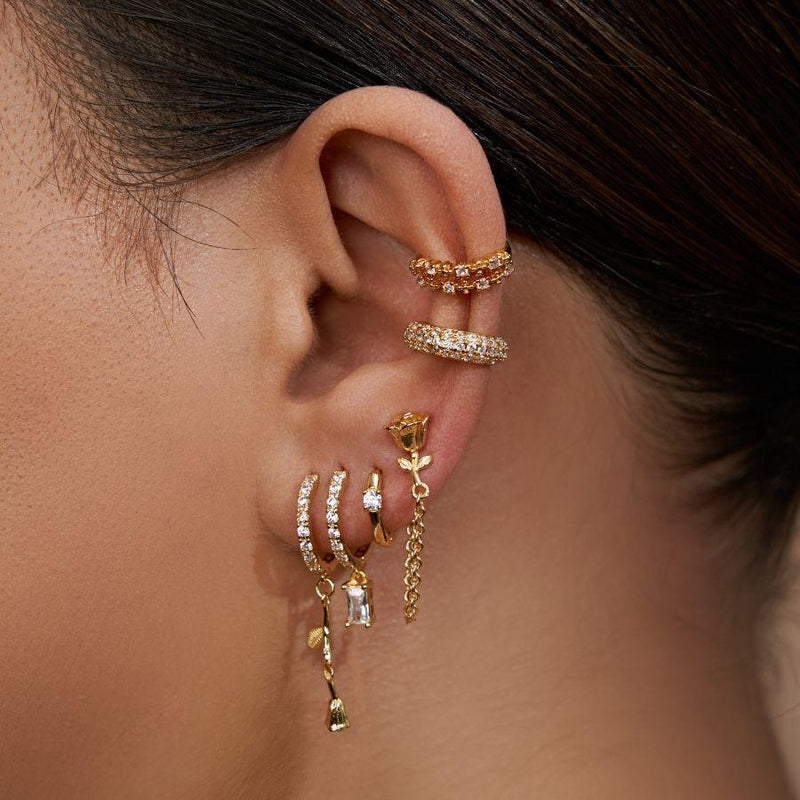 Rose Stud Earrings