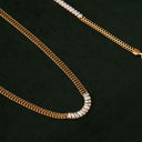 Nereya Baguette Fine Necklace Gold