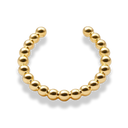 Simple Ball Earcuff 14K Vergoldet
