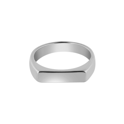 Simple Gravur Ring 18K Vergoldet
