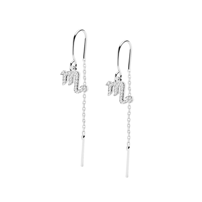 Scorpio - Zodiac Dangle Earrings