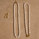 Pearl Abbaddon Necklace Gold