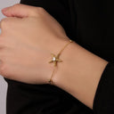 Starfish Charm Armband 14K Vergoldet