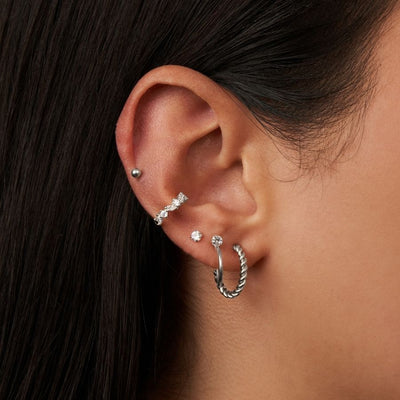 Twist Simple Stud Earrings