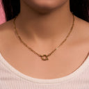 Teresa Charm Necklace 18K Gold Plated