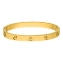 Timeless Deluxe Bangle 14K Gold Plated