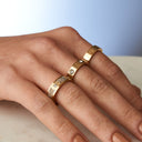 Timeless Pave Ring 14K Gold Plated