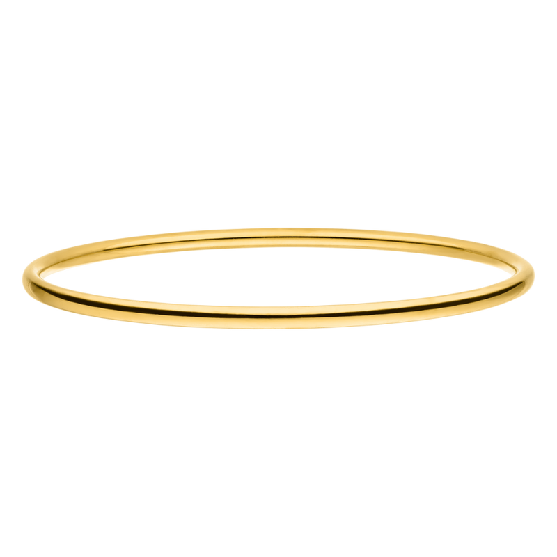 Timeless Simple Bangle 14K Gold Plated